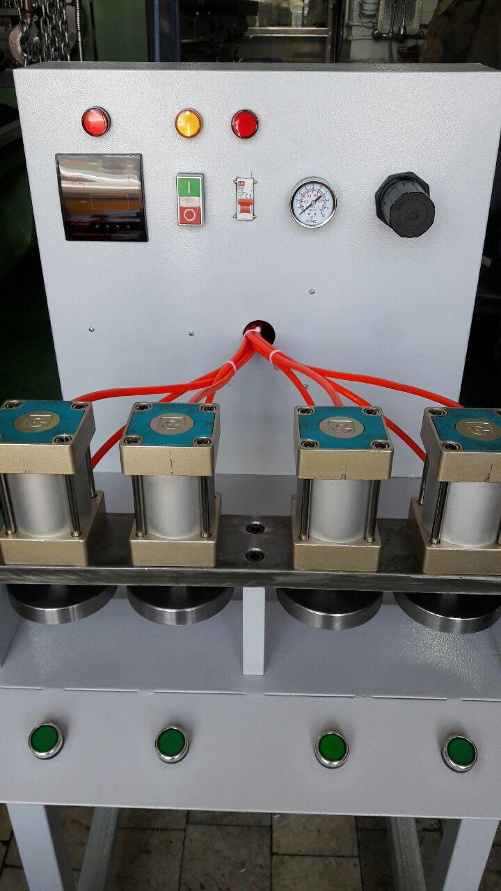 عکس تابلو برق دستگاه پرس پنوماتیک مخصوص خط تولید لقمه سنگ